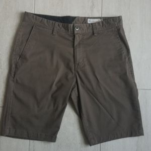 3/$30 VOLCOM Brown Mens Shorts Size 34